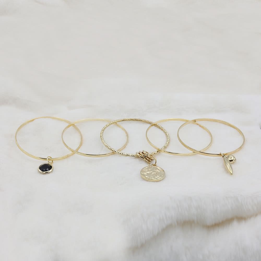 Women's Bangles - Golden, Jewellery, Chase Value, Chase Value