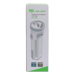 DP LED Portable Rechargeable Light 1300mah, Home & Lifestyle, Emergency Lights & Torch, Chase Value, Chase Value