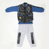 Boys 3 Piece Full Sleeves Suit - Blue, Kids, Boys Sets And Suits, Chase Value, Chase Value