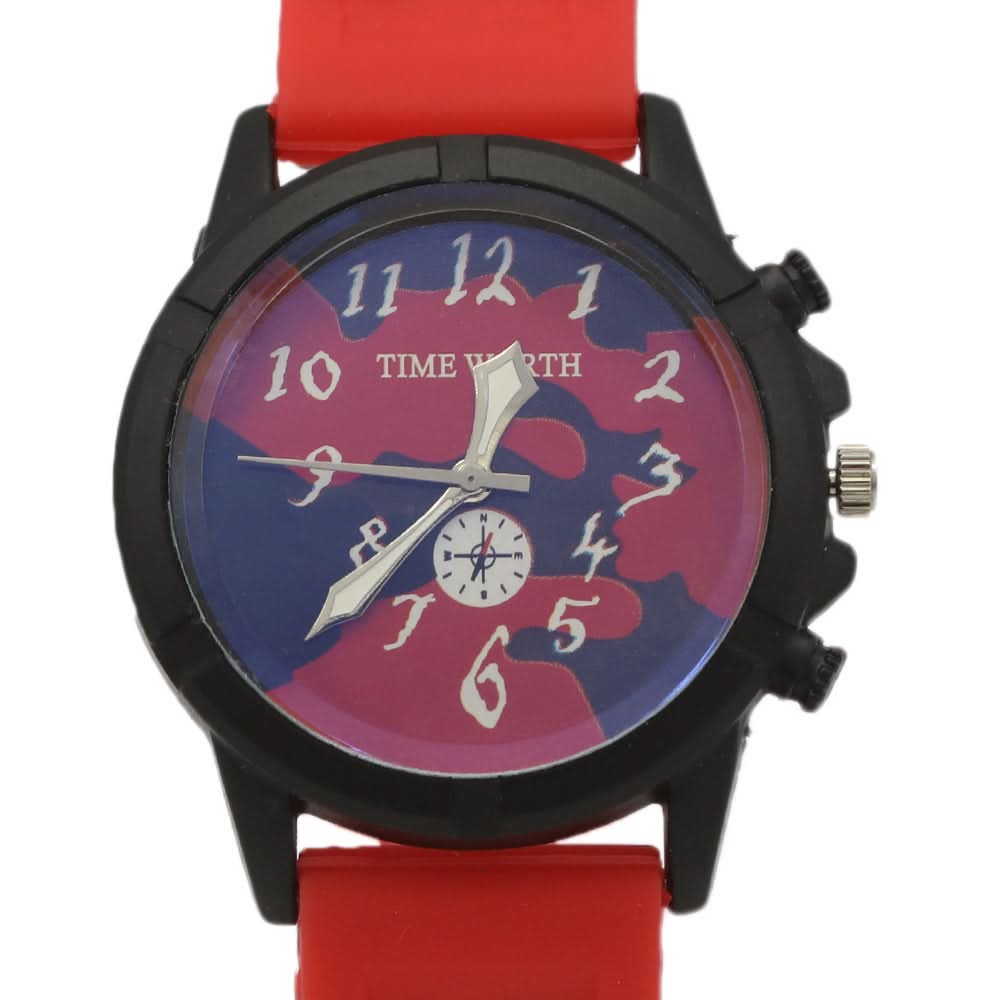 Men's watch - Red, Men, Watches, Chase Value, Chase Value