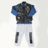 Boys 3 Piece Full Sleeves Suit - Blue, Kids, Boys Sets And Suits, Chase Value, Chase Value