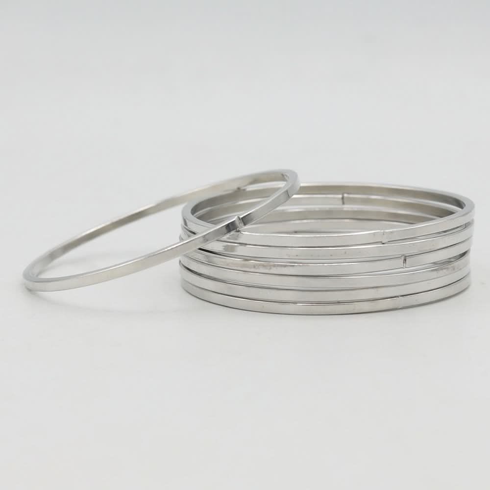 Girls Bangle - Silver, Kids, Bangles & Bracelet, Chase Value, Chase Value