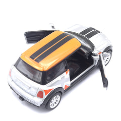 Pull Back Metal Car - Orange, Kids, Non-Remote Control, Chase Value, Chase Value