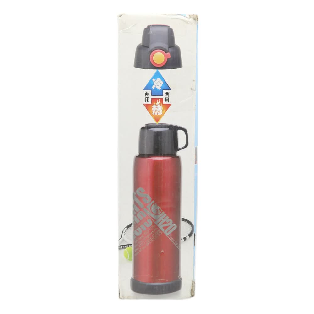 Water Bottle 800ML Double Cap - Black, Home & Lifestyle, Glassware & Drinkware, Chase Value, Chase Value
