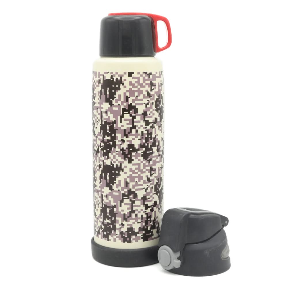 Water Bottle 800ML Double Cap - Black, Home & Lifestyle, Glassware & Drinkware, Chase Value, Chase Value