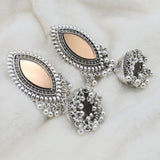 Women's Fancy Earrings - Peach, Women, Earrings & Tops, Chase Value, Chase Value