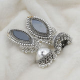 Women's Fancy Earrings - Grey, Women, Earrings & Tops, Chase Value, Chase Value