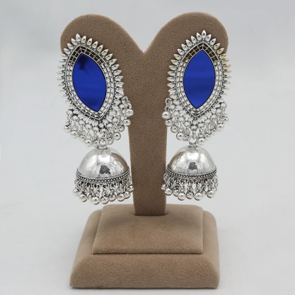Women's Fancy Earrings - Royal Blue, Women, Earrings & Tops, Chase Value, Chase Value