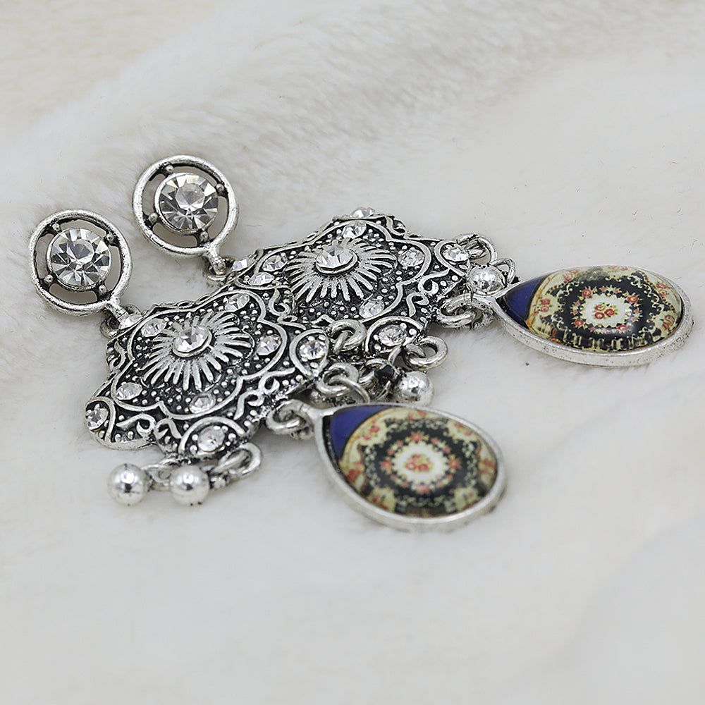 Women's Fancy Earrings - Silver, Women, Earrings & Tops, Chase Value, Chase Value