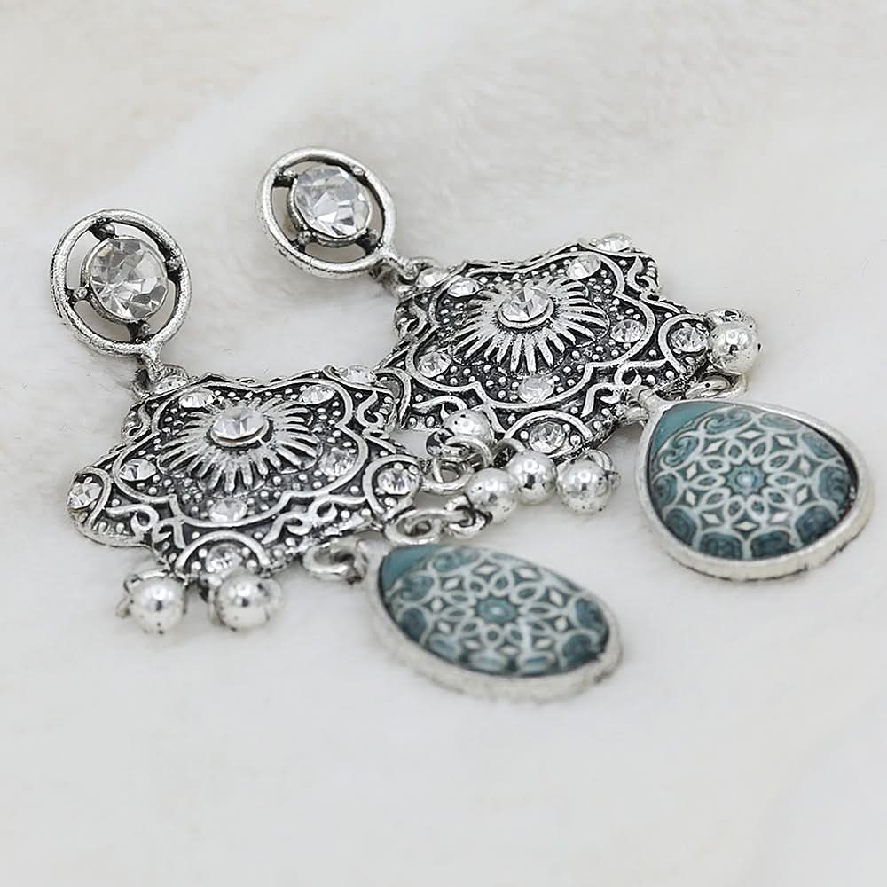 Women's Fancy Earrings - Silver, Women, Earrings & Tops, Chase Value, Chase Value