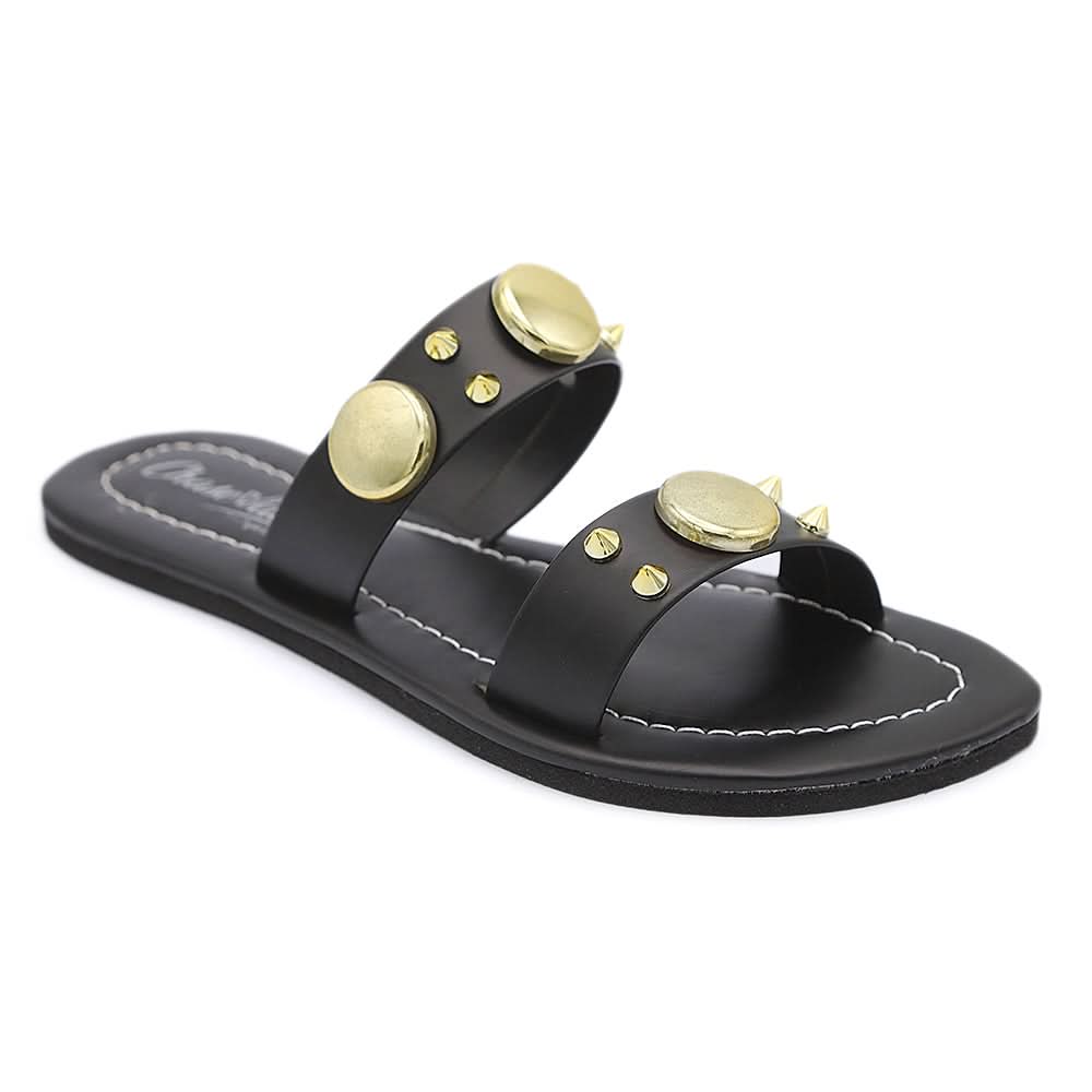 Girl's Slippers - Black, Kids, Girls Slippers, Chase Value, Chase Value