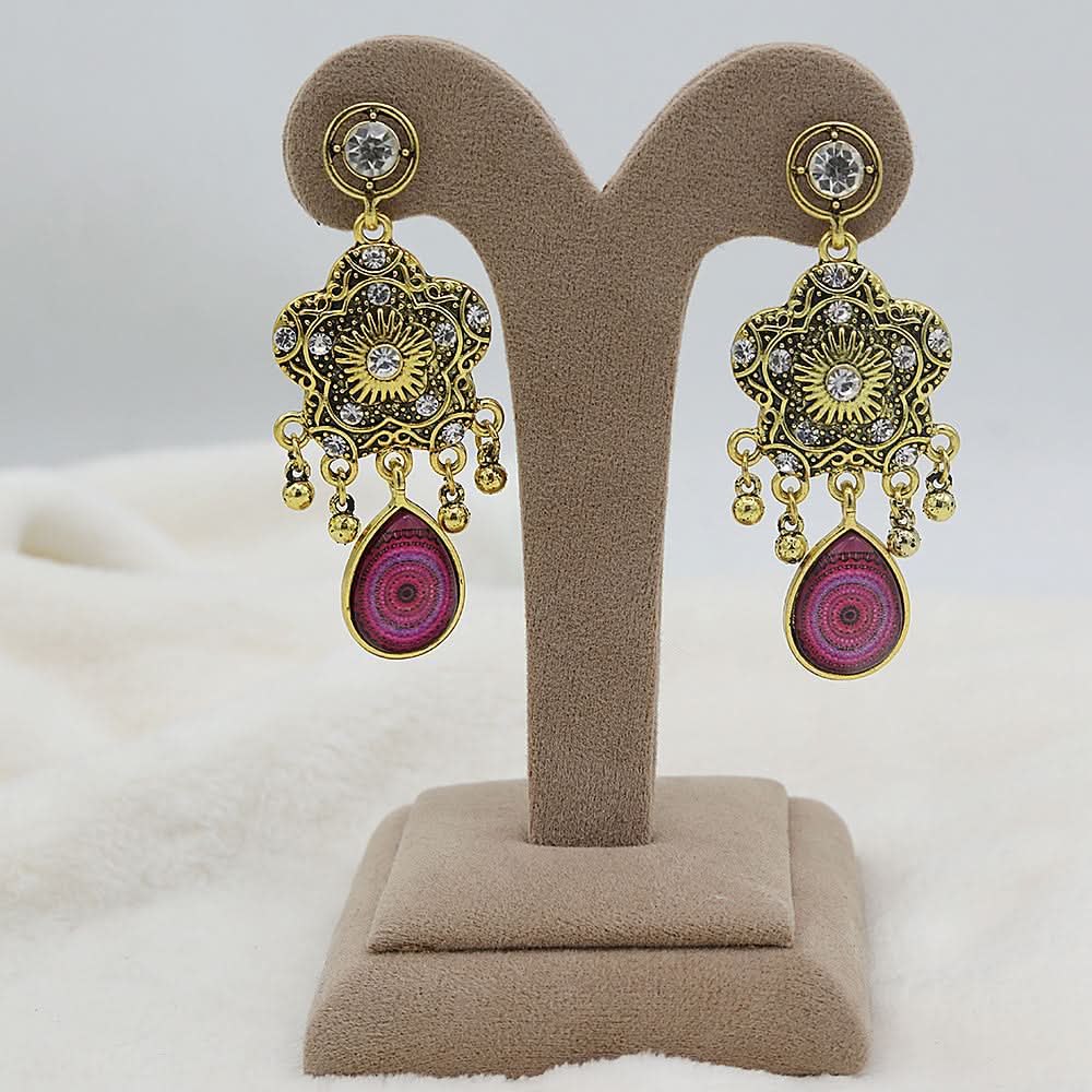Women's Fancy Earrings - Golden, Women, Earrings & Tops, Chase Value, Chase Value