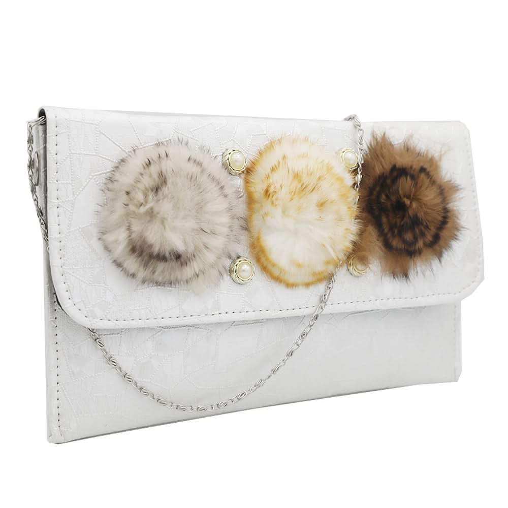 Women's Clutch K-2097 - Off White, Women, Clutches, Chase Value, Chase Value