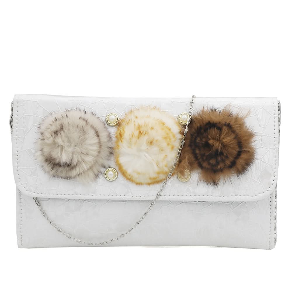 Women's Clutch K-2097 - Off White, Women, Clutches, Chase Value, Chase Value