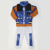 Boys 3 Piece Full Sleeves Suit - Royal Blue, Kids, Boys Sets And Suits, Chase Value, Chase Value