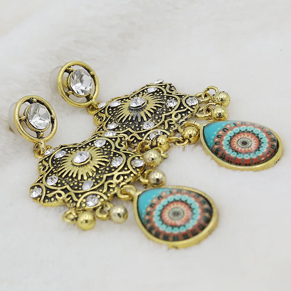 Women's Fancy Earrings - Golden, Women, Earrings & Tops, Chase Value, Chase Value