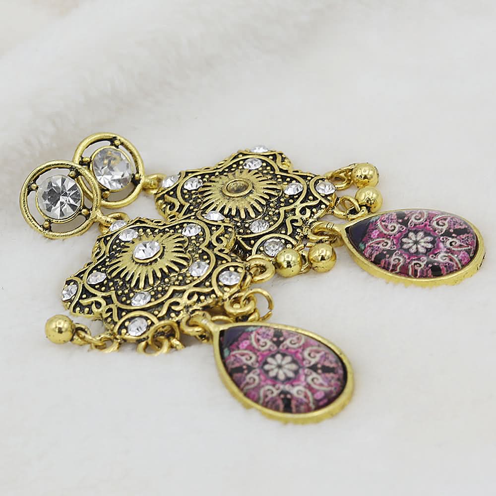 Women's Fancy Earrings - Golden, Women, Earrings & Tops, Chase Value, Chase Value