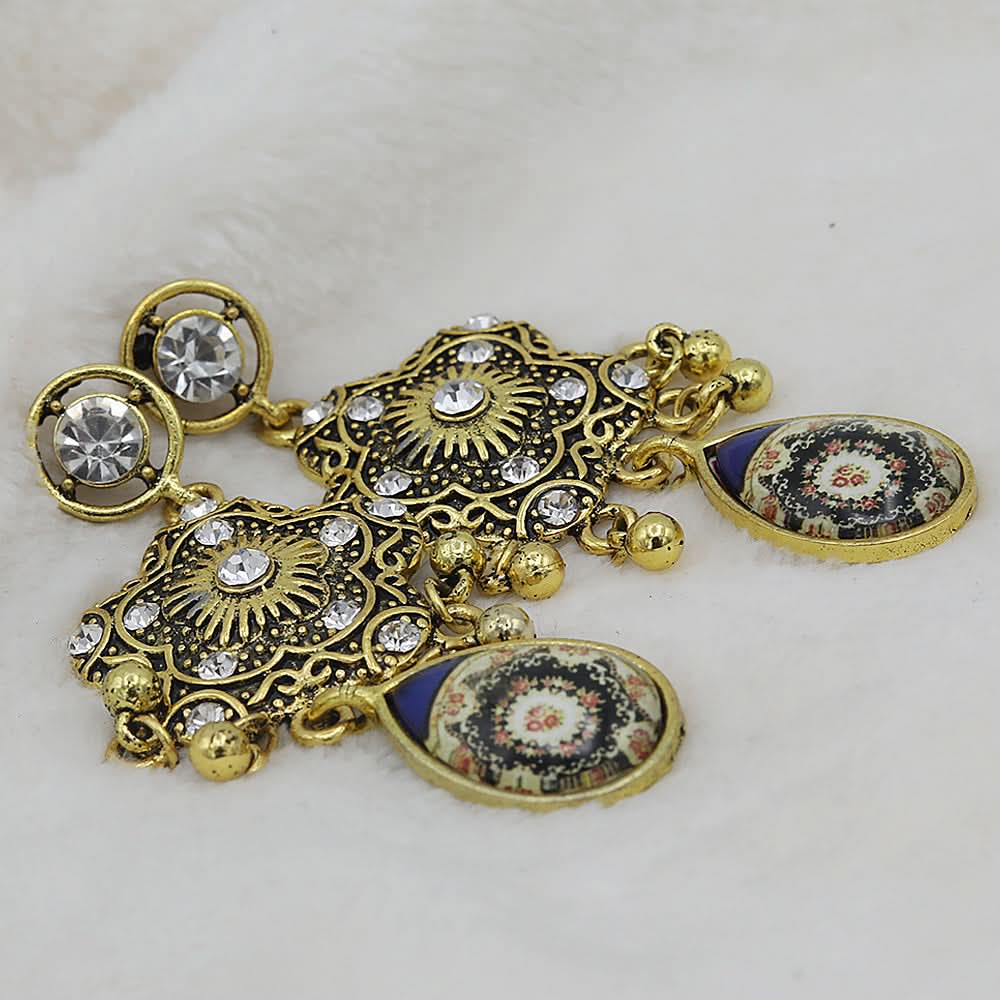 Women's Fancy Earrings - Golden, Women, Earrings & Tops, Chase Value, Chase Value