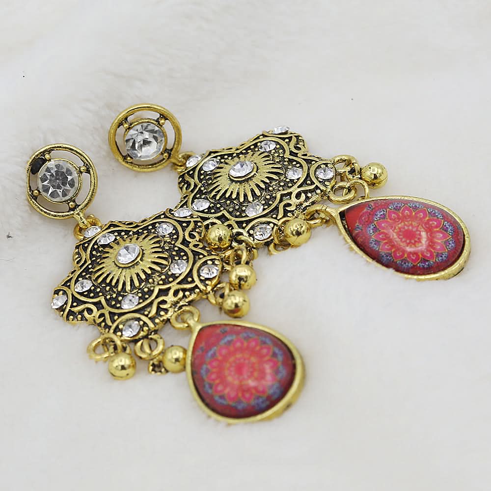 Women's Fancy Earrings - Golden, Women, Earrings & Tops, Chase Value, Chase Value