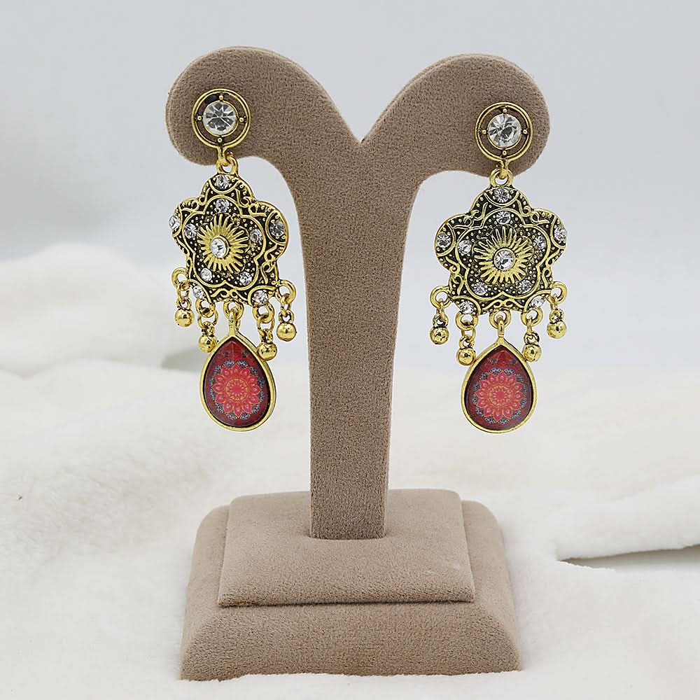 Women's Fancy Earrings - Golden, Women, Earrings & Tops, Chase Value, Chase Value
