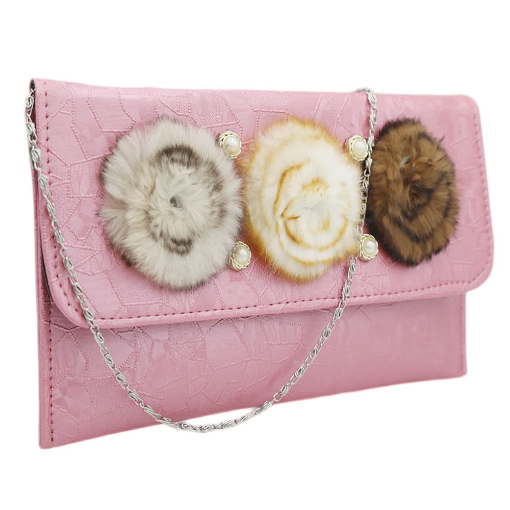 Women's Clutch K-2097 - Pink, Women, Clutches, Chase Value, Chase Value