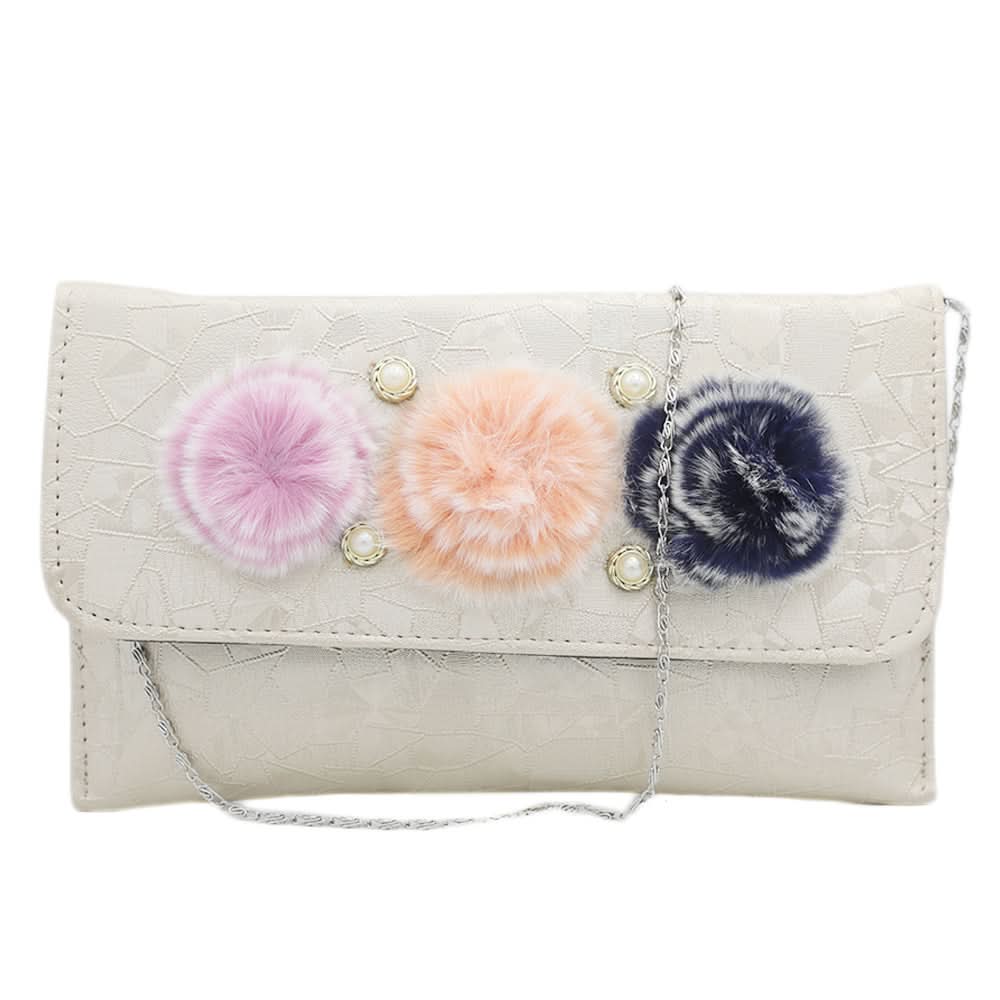 Women's Clutch K-2097 - Golden, Women, Clutches, Chase Value, Chase Value