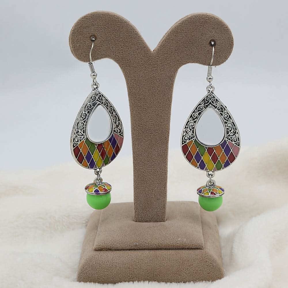 Women's Fancy Earrings - Green, Women, Earrings & Tops, Chase Value, Chase Value