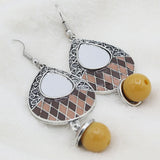Women's Fancy Earrings - Brown, Women, Earrings & Tops, Chase Value, Chase Value