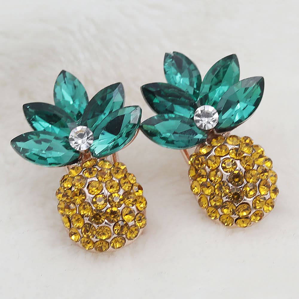 Women's Fancy Ear Tops - Mustard, Women, Earrings & Tops, Chase Value, Chase Value