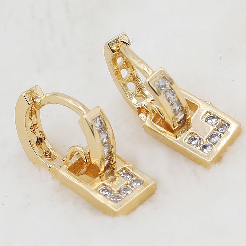 Women's Earrings - Golden, Women, Earrings & Tops, Chase Value, Chase Value