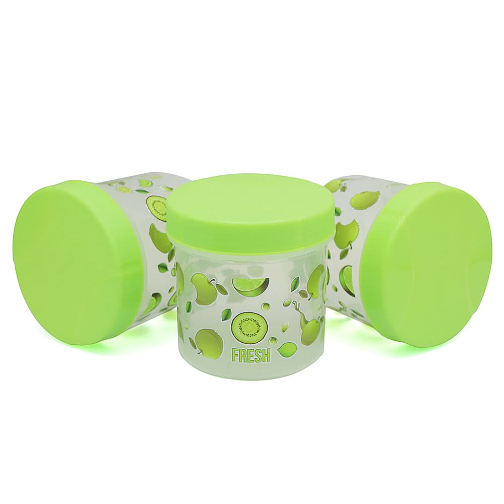 Small Jar 3Pc - Green, Home & Lifestyle, Storage Boxes, Chase Value, Chase Value