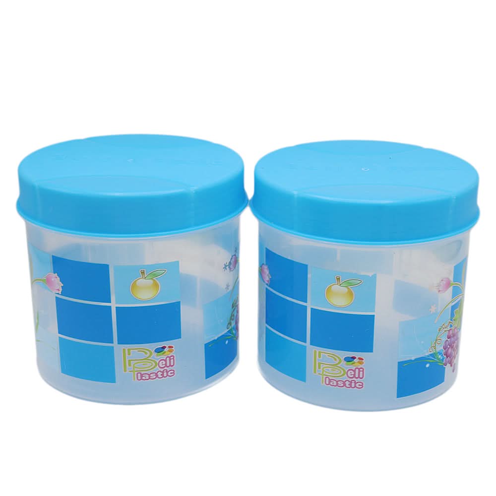 Jumbo Jar 2Pc - Blue, Home & Lifestyle, Storage Boxes, Chase Value, Chase Value