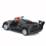 Pull back Metal Car With Open Door - Black, Kids, Non-Remote Control, Chase Value, Chase Value