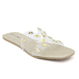 Women's Fancy Slipper - Golden, Women, Slippers, Chase Value, Chase Value