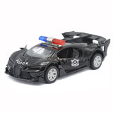 Pull back Metal Car With Open Door - Black, Kids, Non-Remote Control, Chase Value, Chase Value