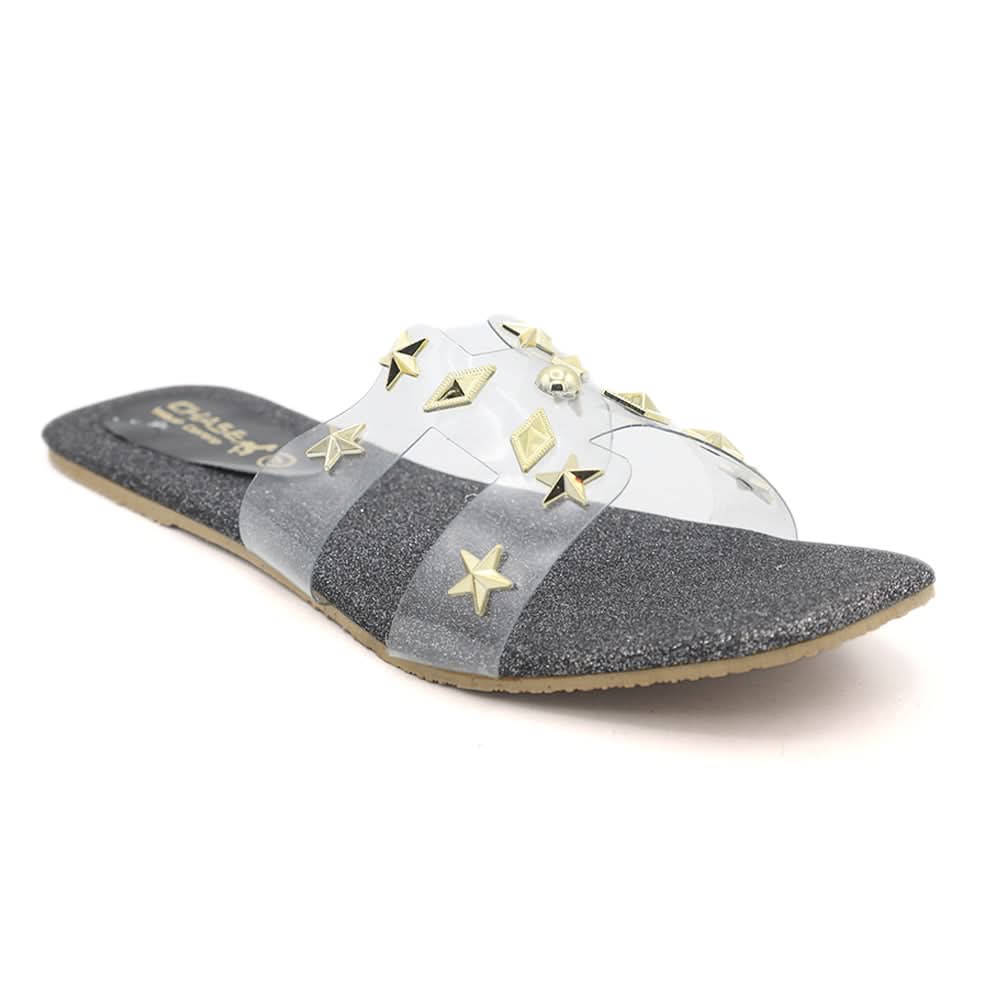 Women's Fancy Slipper - Black, Women, Slippers, Chase Value, Chase Value