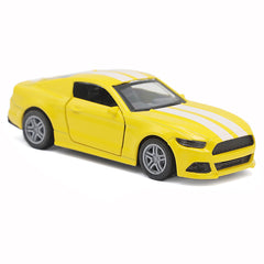 Pull back Metal Car With Open Door - Yellow, Kids, Non-Remote Control, Chase Value, Chase Value