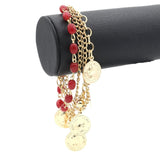 Women's Chain Bracelet - Red, Women, Bangles & Bracelets, Chase Value, Chase Value