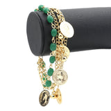 Women's Chain Bracelet - Green, Women, Bangles & Bracelets, Chase Value, Chase Value