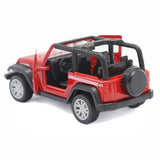Pull Back Metal Car Police Jeep With Open Door - Red, Kids, Non-Remote Control, Chase Value, Chase Value