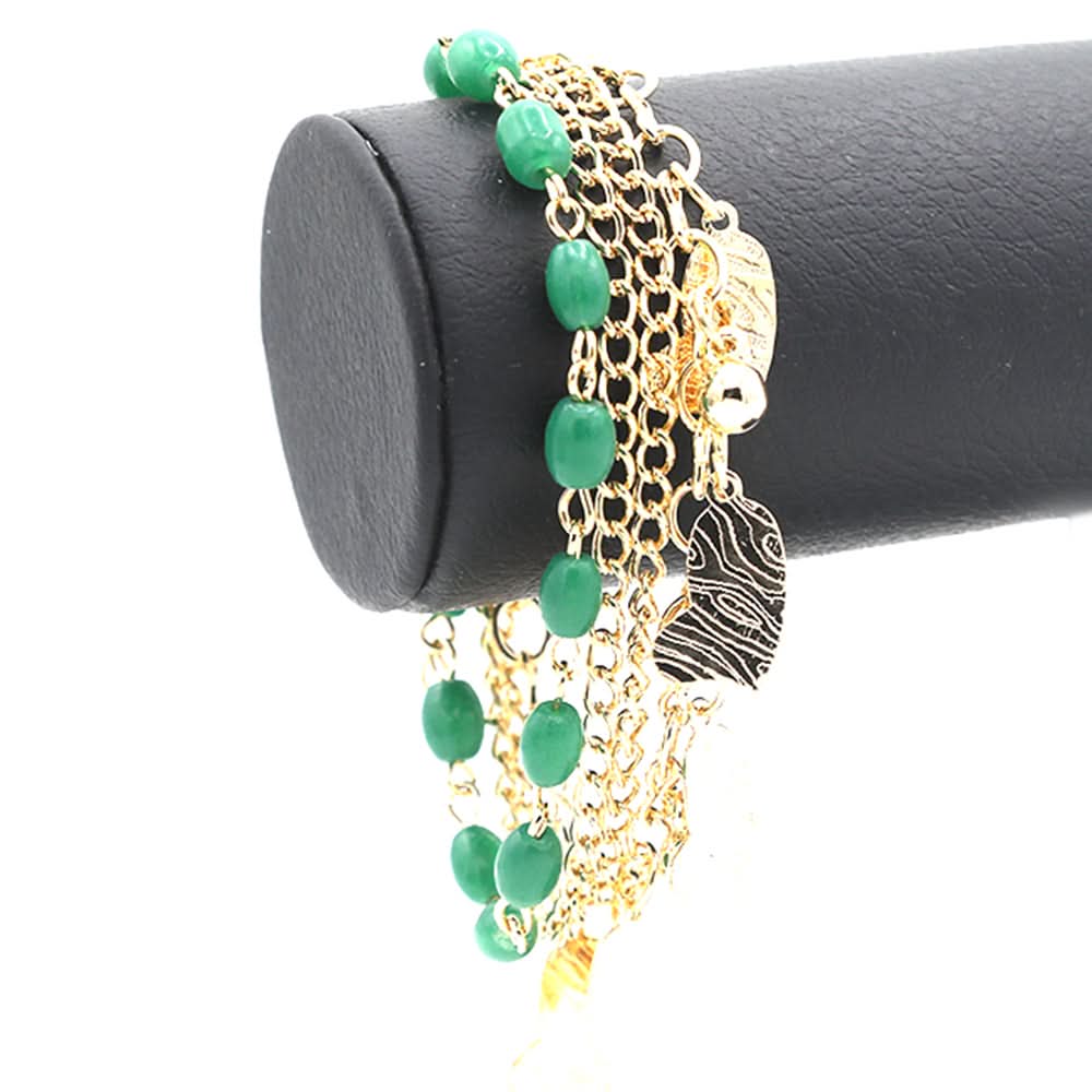 Women's Chain Bracelet - Green, Women, Bangles & Bracelets, Chase Value, Chase Value