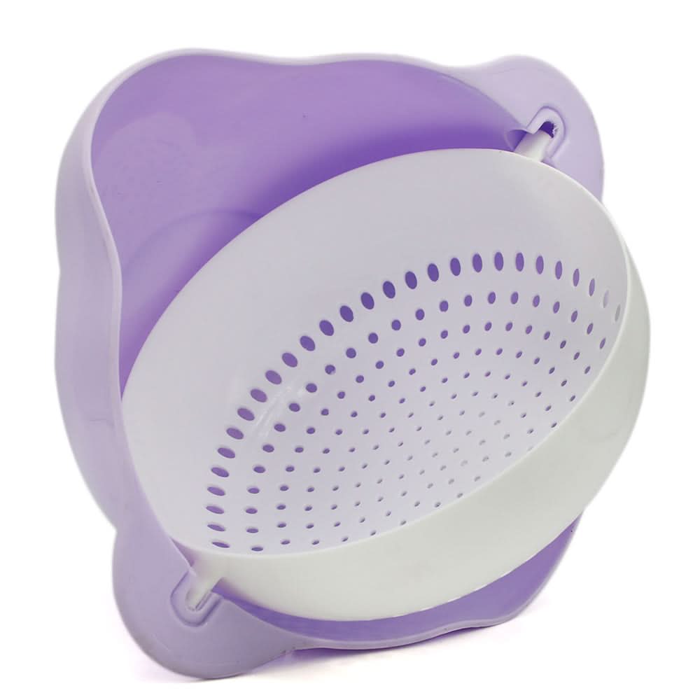 Easy Drainer Bowl - Purple, Home & Lifestyle, Kitchen Tools And Accessories, Chase Value, Chase Value