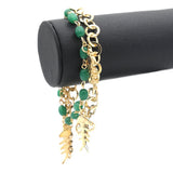 Women's Chain Bracelet - Green, Women, Bangles & Bracelets, Chase Value, Chase Value