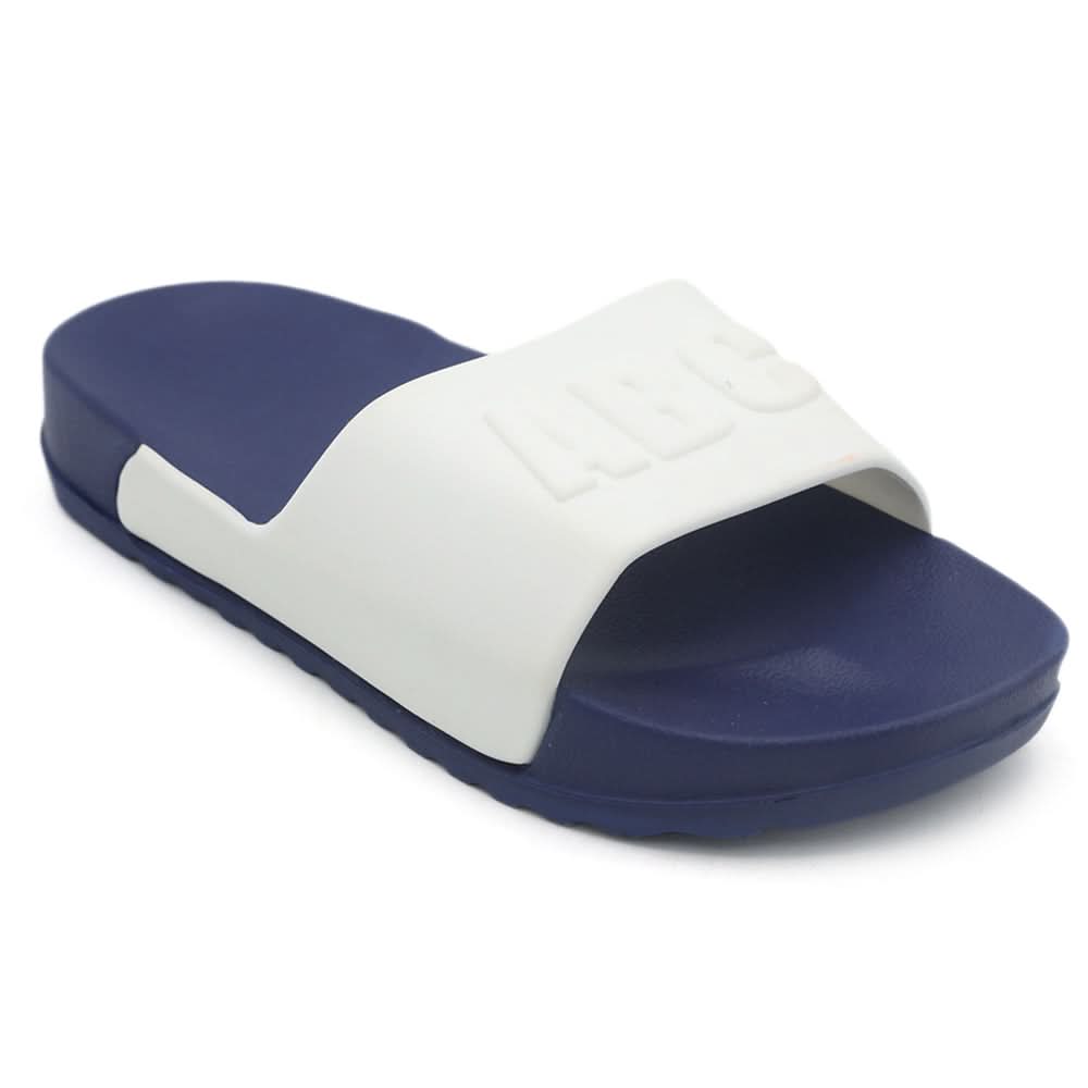 Boys Slipper Abc 24-35 Aqa1 - Navy Blue, Kids, Boys Slippers, Chase Value, Chase Value