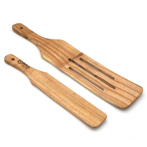 Spatula Wood - 2Pcs - Brown, Home & Lifestyle, Kitchen Tools And Accessories, Chase Value, Chase Value
