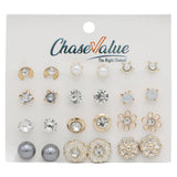 Tops Card New Logo (AY117) - Golden, Women, Earrings & Tops, Chase Value, Chase Value
