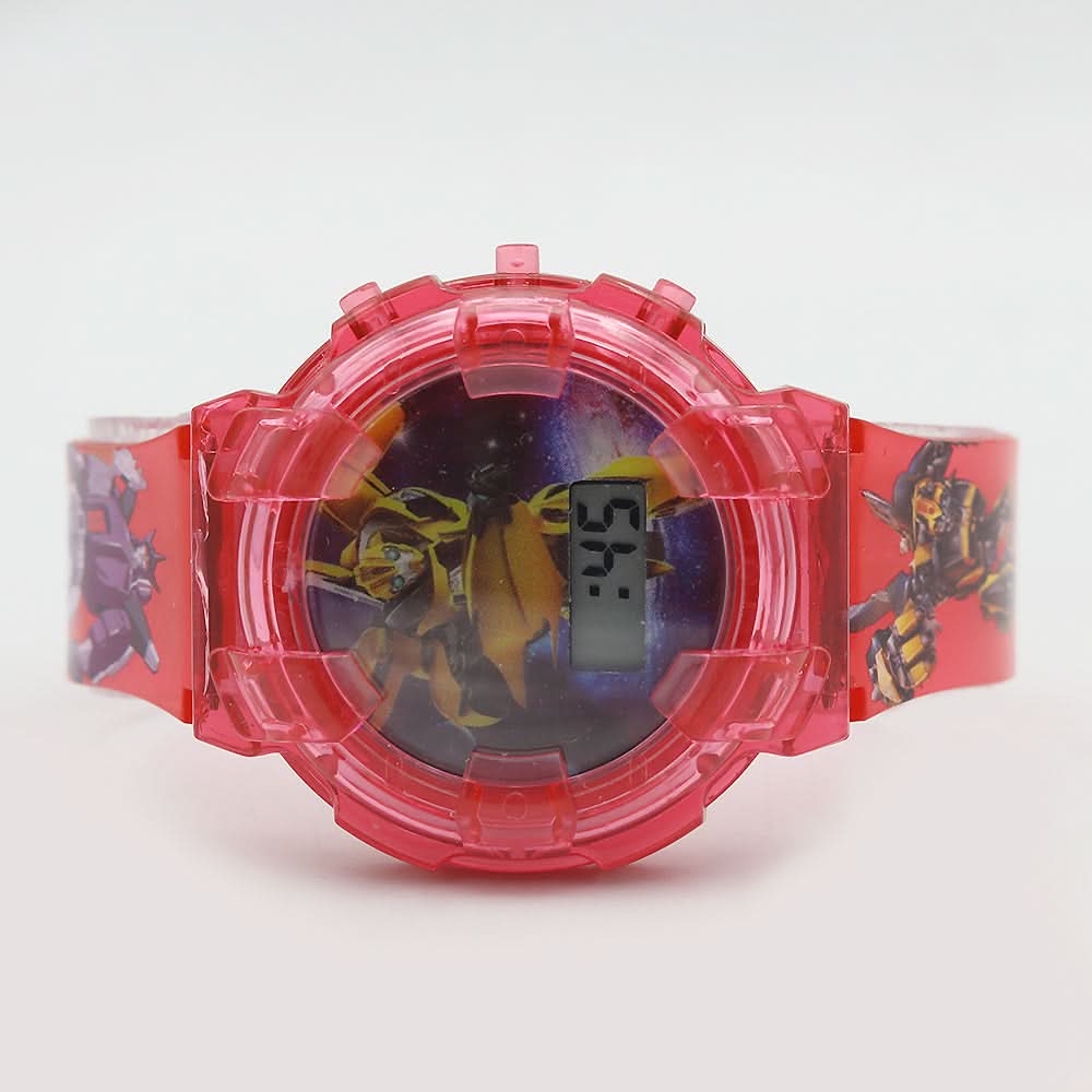 Kids Digital Light Watch - Red, Kids, Boys Watches, Chase Value, Chase Value