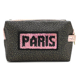 Makeup Pouch - Black & Golden, Beauty & Personal Care, Beauty Tools, Chase Value, Chase Value