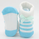 Newborn Booties (RA601) - Sky Blue, Kids, NB Shoes And Socks, Chase Value, Chase Value