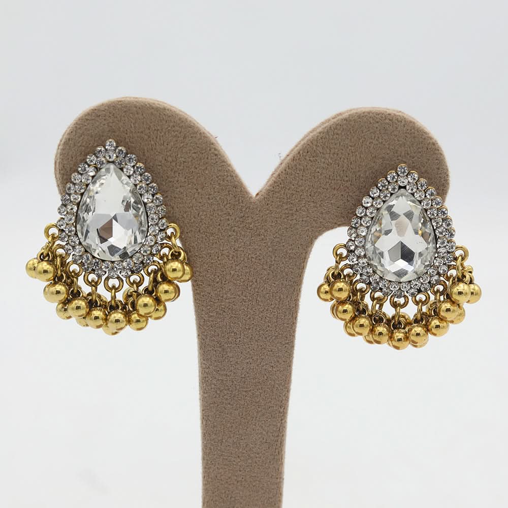 Women's Fancy Ear Tops - Golden, Women, Earrings & Tops, Chase Value, Chase Value